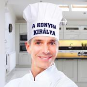 Vicces szakácssapka - A konyha királya