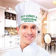 Vicces szakácssapka - Egy csókot a szakácsnak