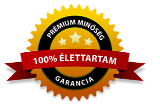 100% élettartam garancia